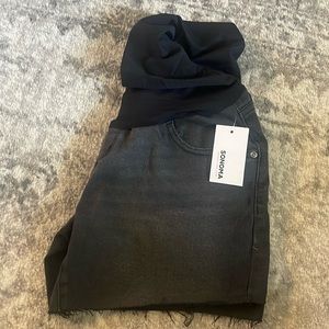 Sonoma Maternity Jean Shorts